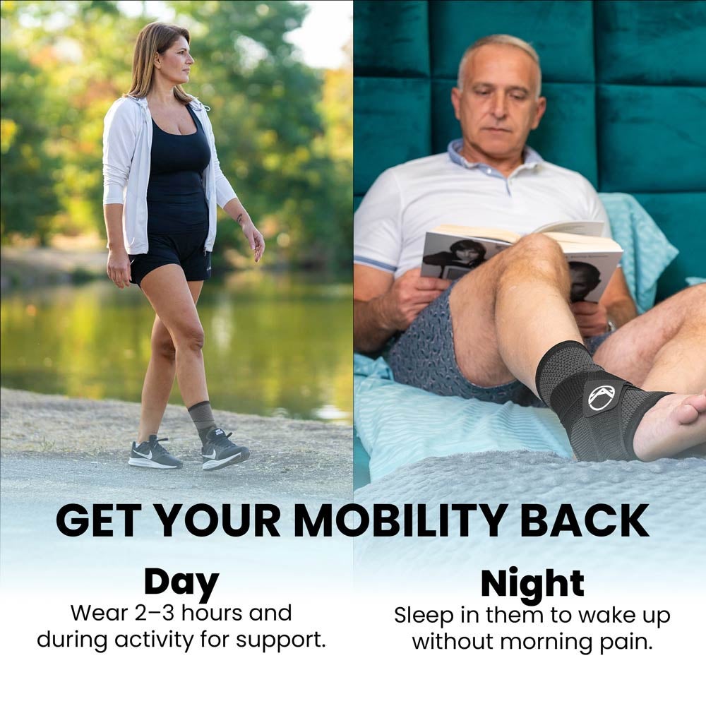 CleraNaure® HeelRelief™ Foot Sleeves🛡️Advanced Heel Support for Everyday Comfort