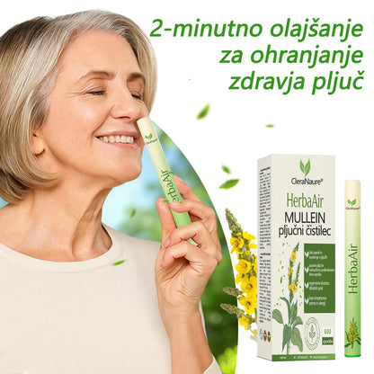 🌿🌿CleraNaure® HerbaAir Mullein Prečiščevalec Pljuč