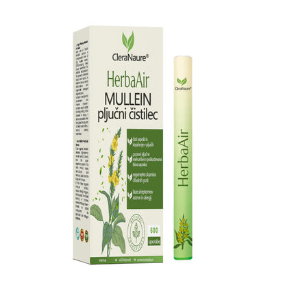 🌿🌿CleraNaure® HerbaAir Mullein Prečiščevalec Pljuč